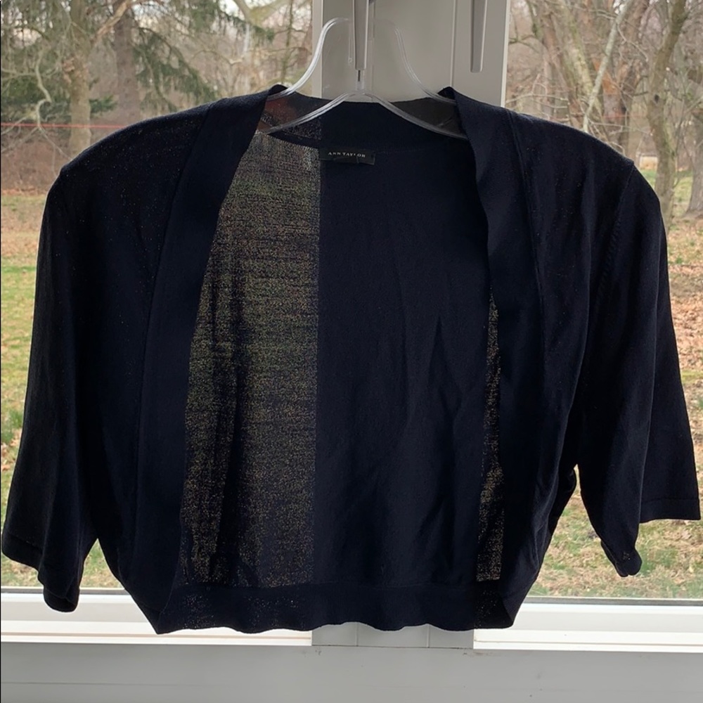 🥂 Ann Taylor Cap Sleeve Sweater
